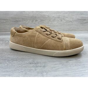 Vionic Jean Women's Sneaker Skateboarding Lace Up Suede 7.5 Brown Athletic Shoes